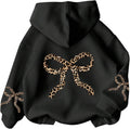 Girls Graphic Hoodie Thermal Long Sleeve Hooded Sweatshirt Drop Shoulder Pullover Top Ages 8-12