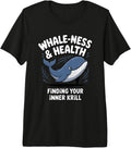 Whale Wellness Humor Ocean Meditation Pun Lover