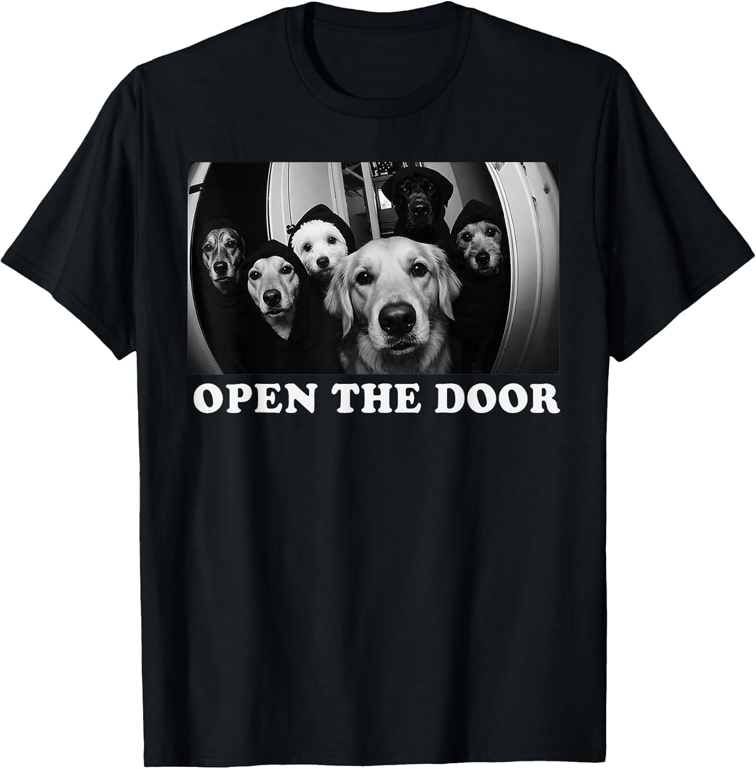 Open The Door Funny Dog Meme Pet Lover