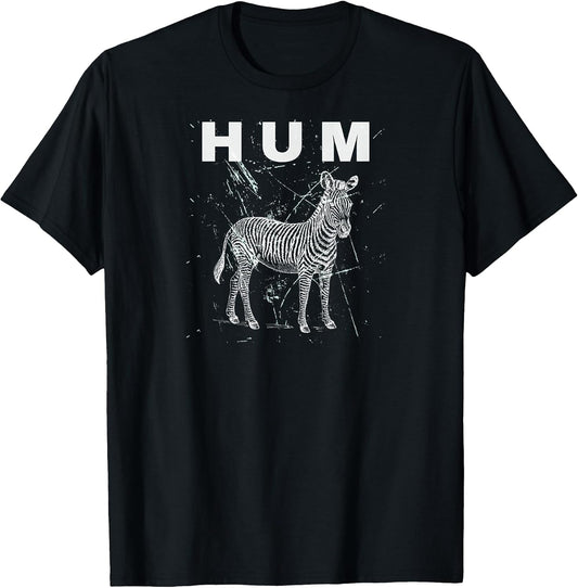 Vintage Animal Lover HUM Funny Retro Zebra Meme