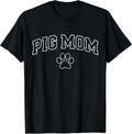 Pig Mom Typography Design