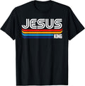 Jesus King vintage retro look
