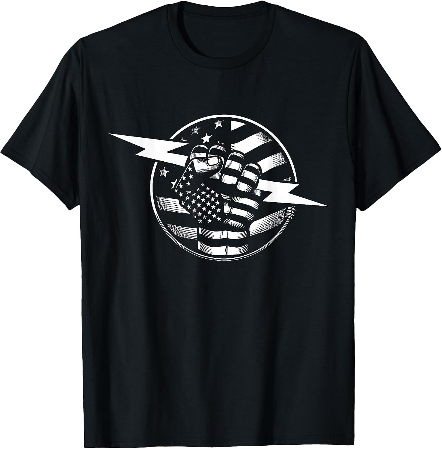 Electrician American flag