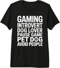 Dog Lover Introvert Gaming