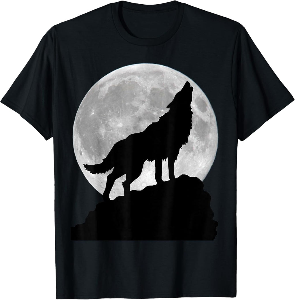 Wolf in moon light Shirts