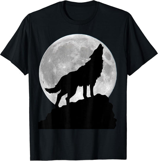 Wolf in moon light Shirts