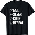Eat Sleep Code Repeat - Designs