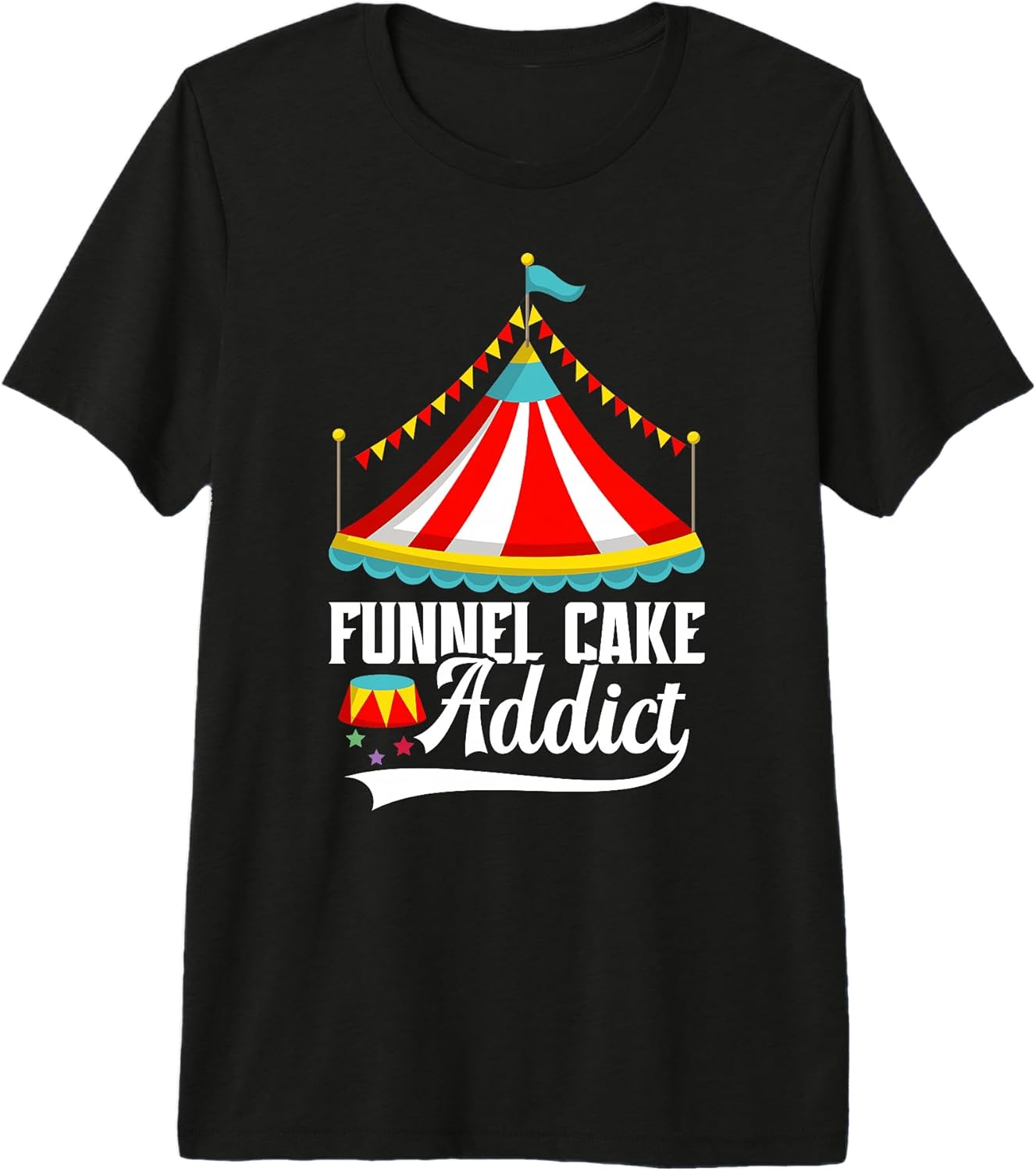 Funnel Cake Design For Circus & Funnel Cake Lover