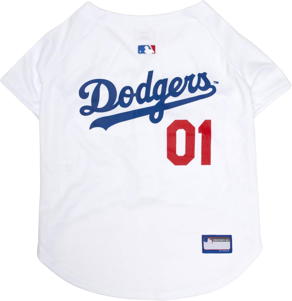 Official MLB Los Angeles Dodgers Pet Jersey for Dogs & Cats, Size X-Large - Stylish Baseball Jersey for Your Furry Fan- Show Off Team Spirit with The Perfect Fan Apparel Gear for Pet, Dog & Cat