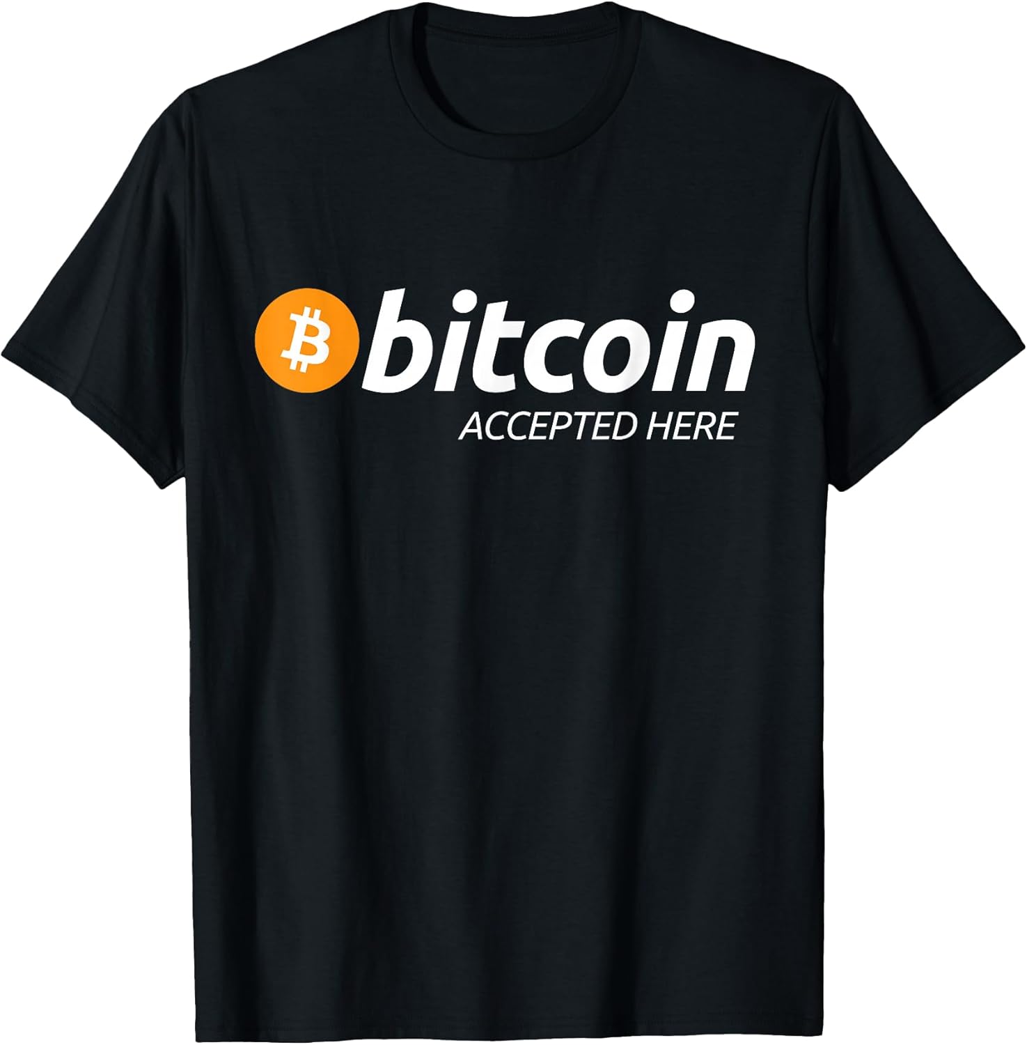 Bitcoin Accepted Here crypto currency trader gift