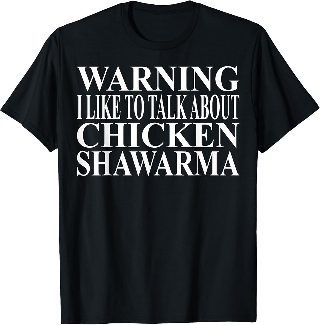 Cool Chicken Shawarma Humor Quote Merch