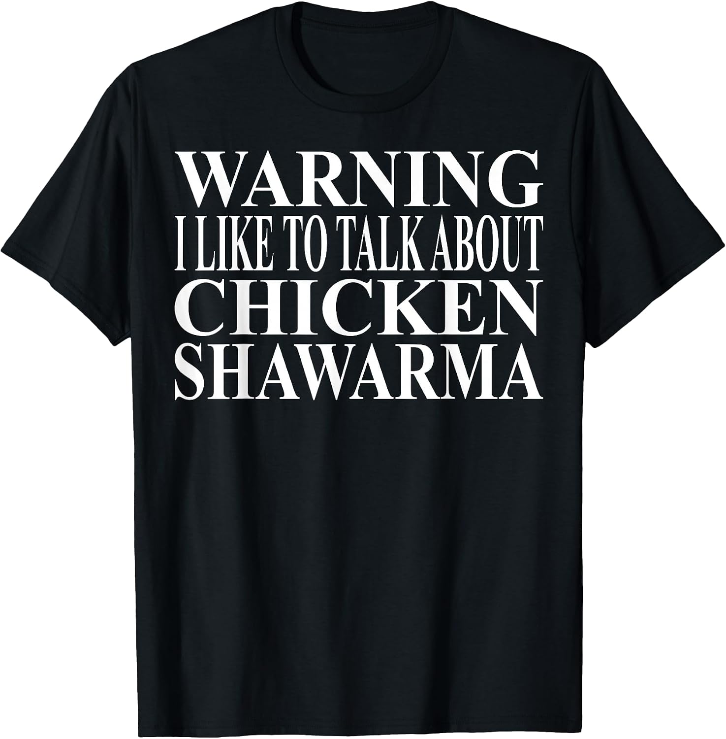 Cool Chicken Shawarma Humor Quote Merch