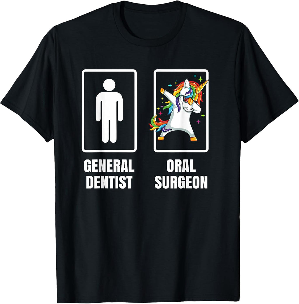 Dabbing Unicorn Dentist Gifts Apparel
