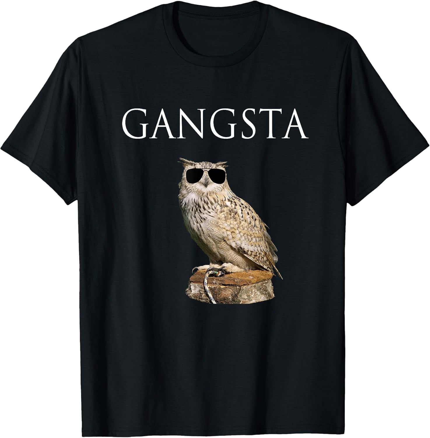 Great Horned Owl Species T Shirt Gift Shopz