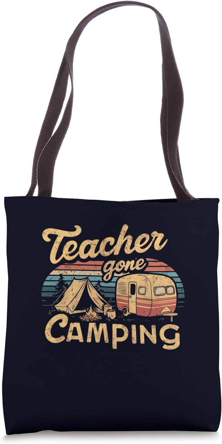 Educator Gift Camping Shirt for Teacher