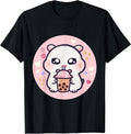 Kawaii Bubble Tea Pink Baby Hamster Boba Tea