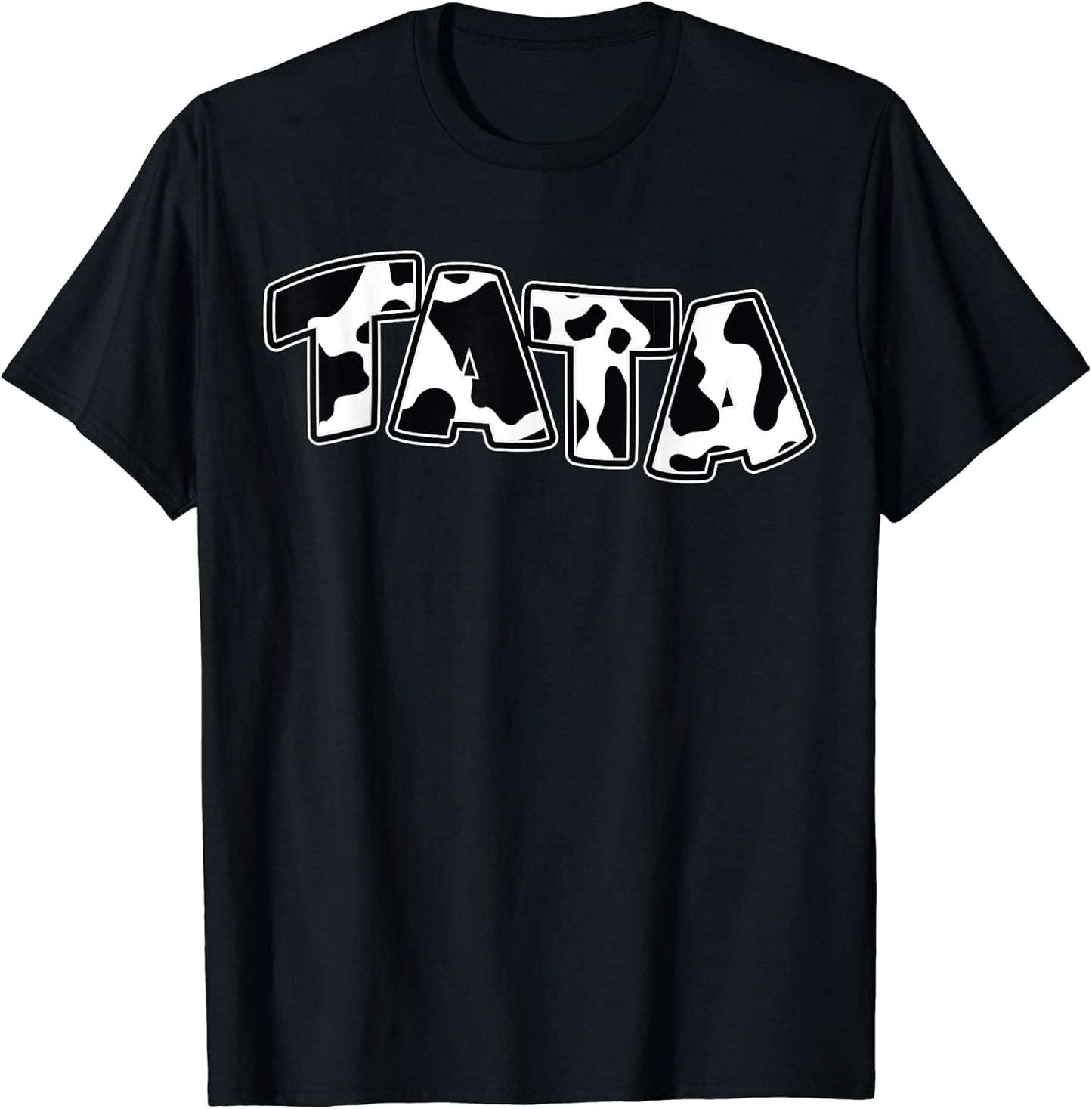 Tata Cow Print Cow Pattern Mother Grandma Funny