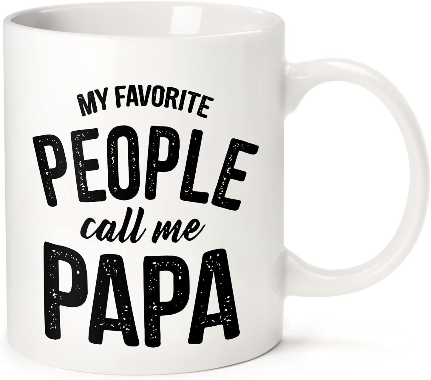 Ulrhpc Fathers Day Dad Gifts: 11 OZ Novelty Coffee Mug - Funny Gifts for Papa Dad Birthday Anniversary Retirement Christmas Presents for Him Husband