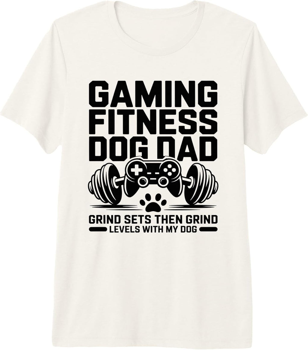 Fitness Dog Dad Gamer Workout
