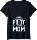 Funny Airplane Pilot Gift Idea For A Mom