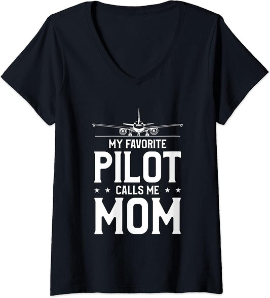 Funny Airplane Pilot Gift Idea For A Mom