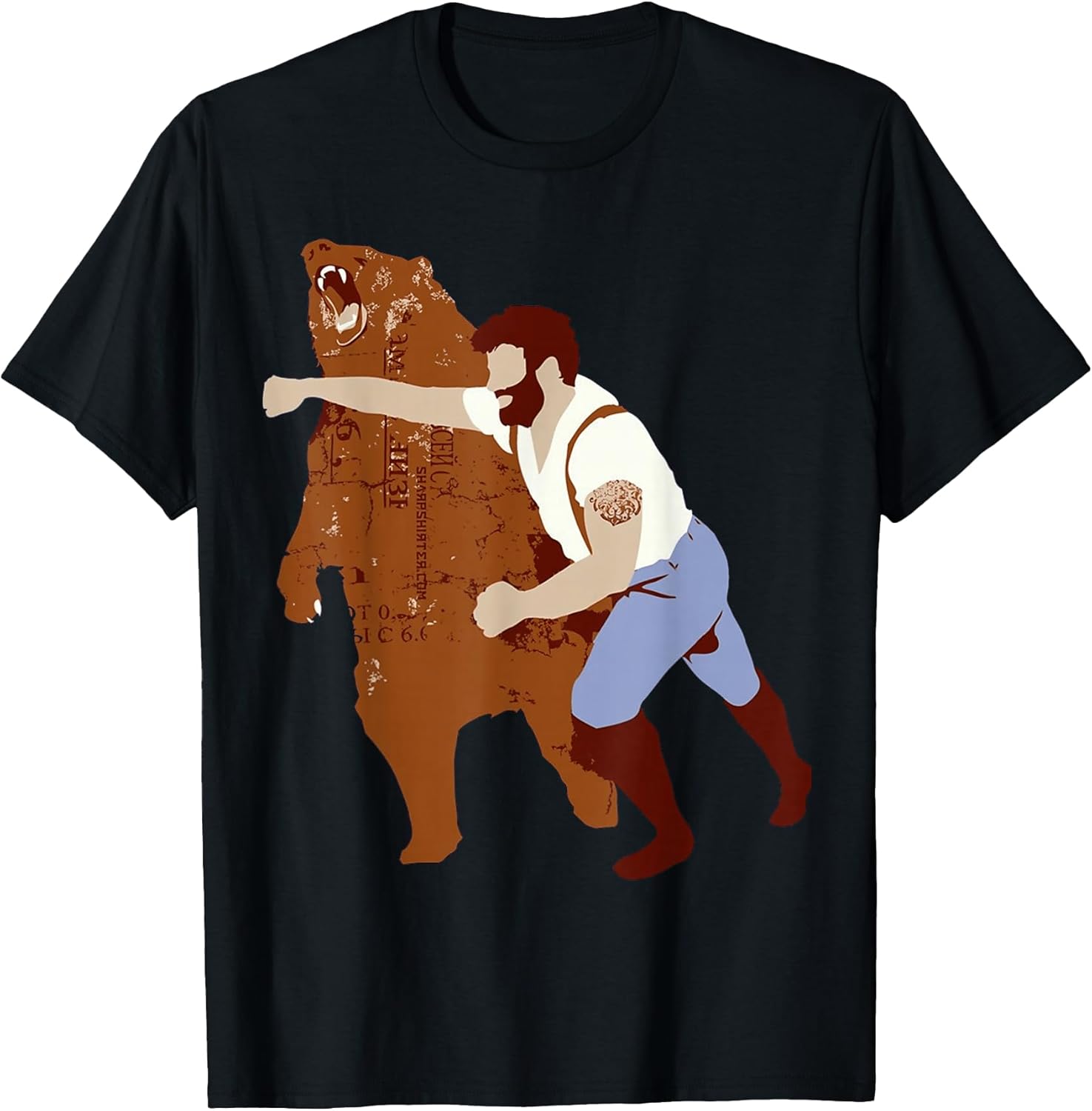 Man Punching Bear