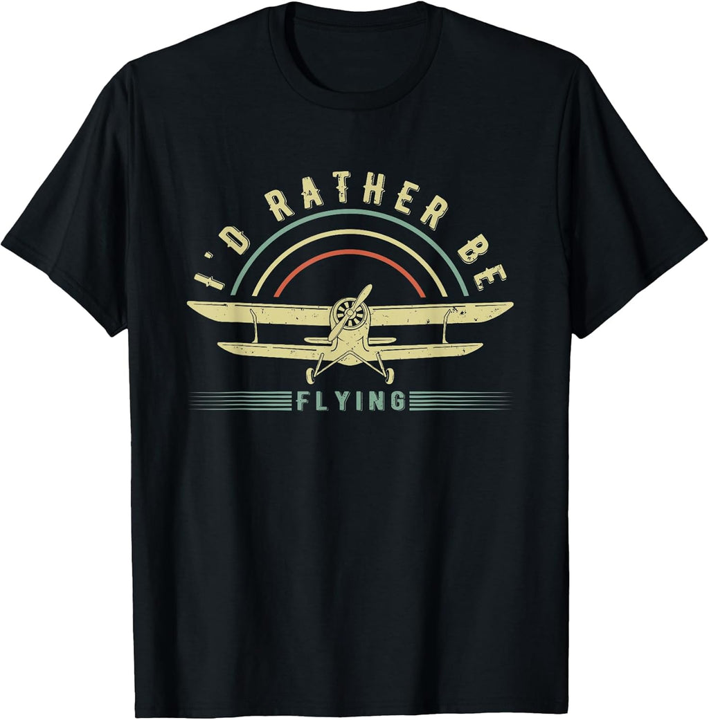 Retro Pilot Aviation Airplane Flying Gift Apparel