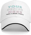Custom Hat Add Your Text/Logo/Image Design Your Own Personalized Trucker Hat Customized Baseball Cap for Men&Women