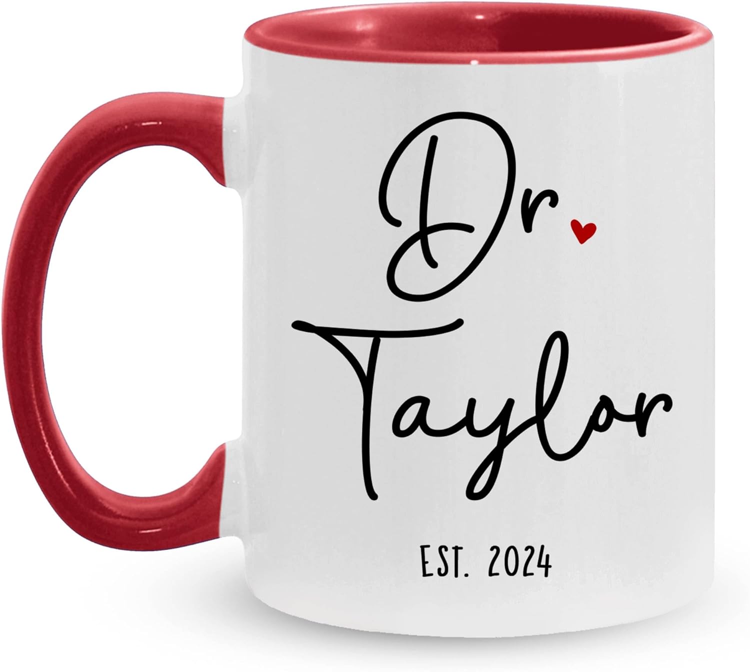 Personalized Doctor Mug, Custom Name Doctor Coffee Mug, Doctors Coffee Cup, Dr Appreciation Gift, Future Dr Mug, Doctor In Progress, Birthday Gifts, Graduation Gift For Son Daughter Friends