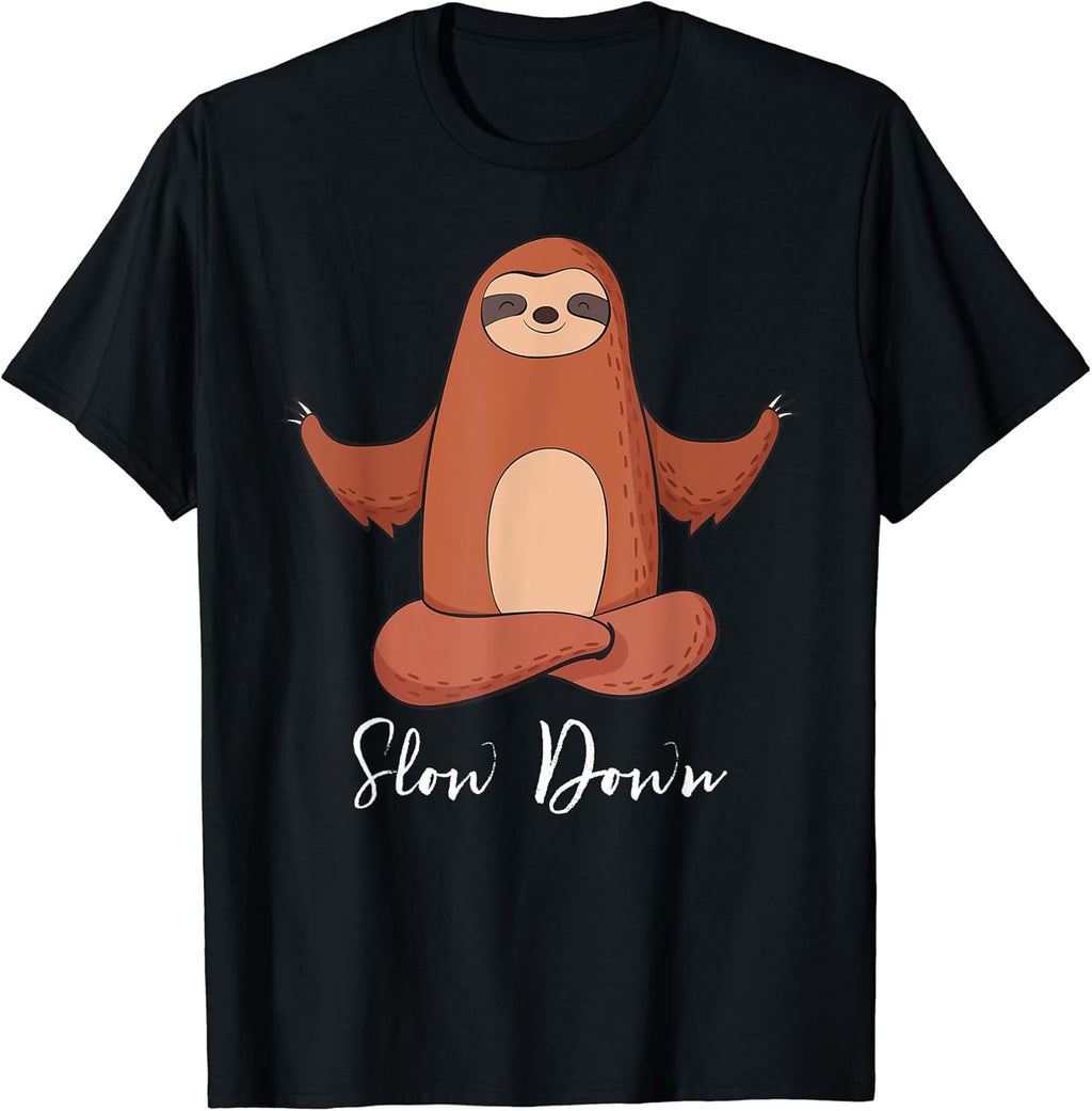 sloth graphic tee