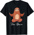 sloth graphic tee