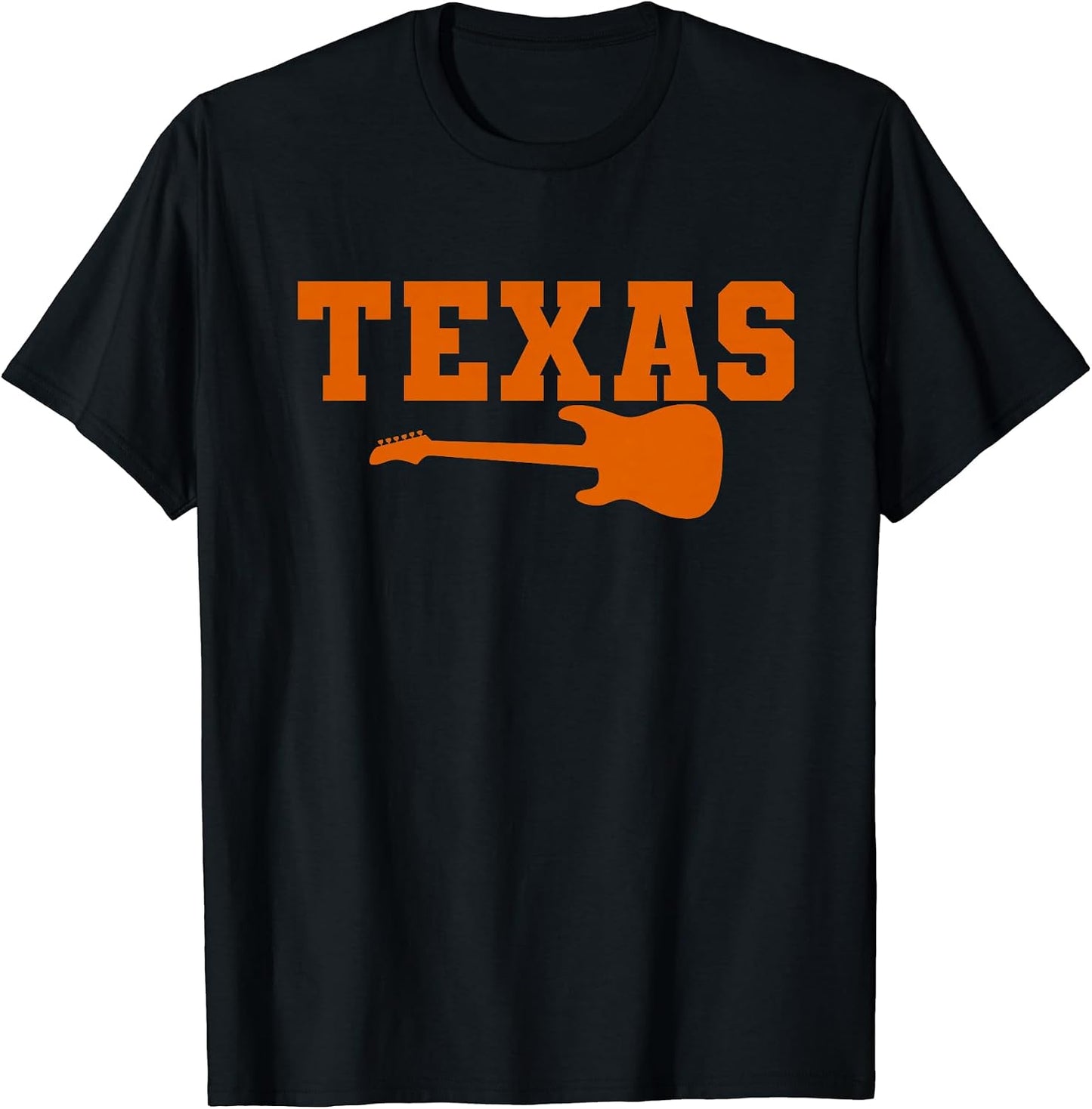 USA Texas Rock and Roll Rock Band Guitar Country Music T-Shirt