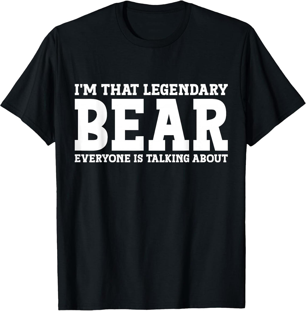 Bear Gifts Bear Tee Men Name Birthday Gifts