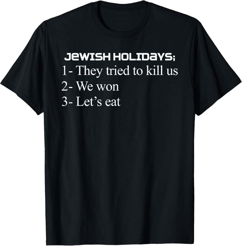 Jewish Holidays They Tried To Kill Us We Won