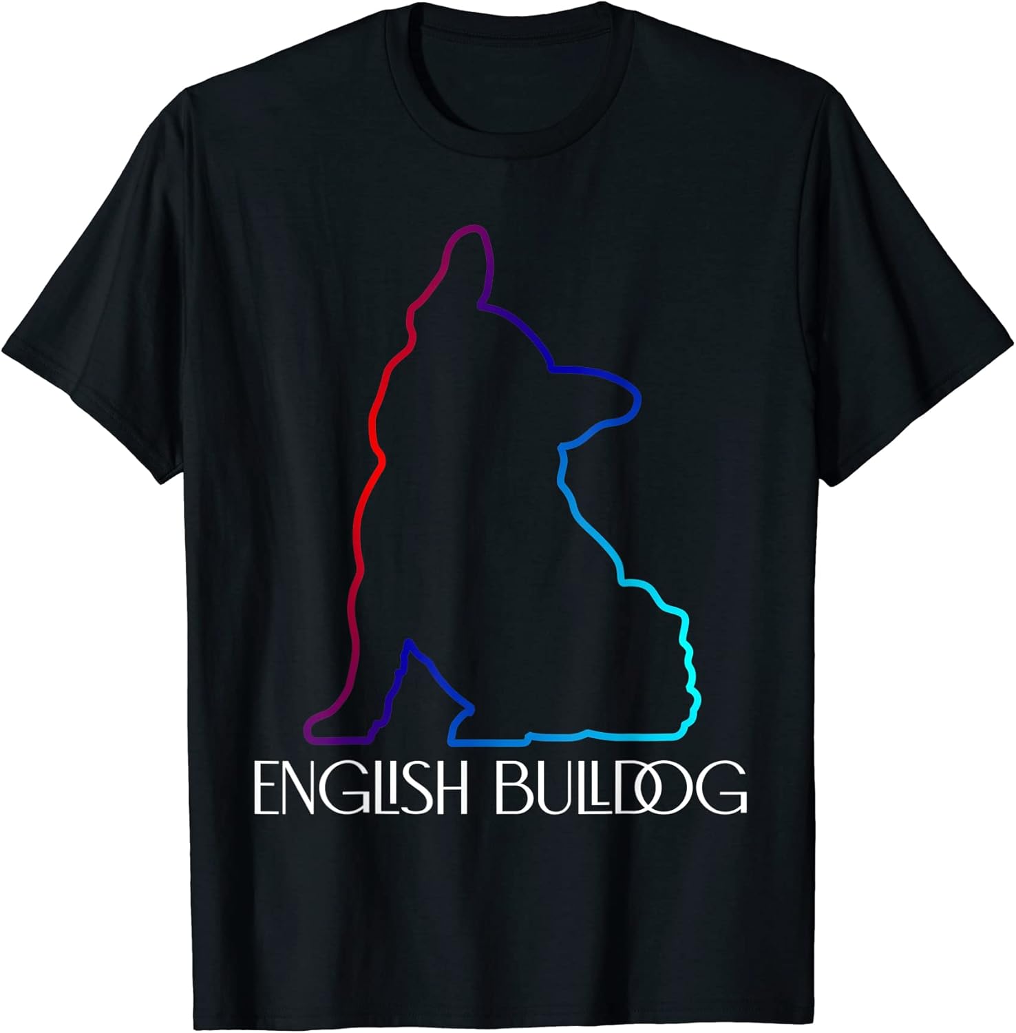 Dog Lover Gifts Bulldog Shirt Women's English Bulldog Men's T-Shirt