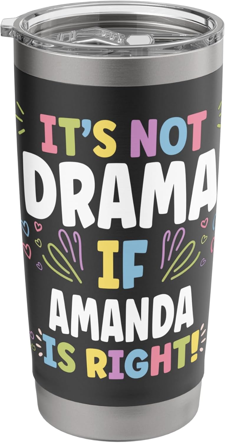 Custom T-shirt With AMANDA Name Birthday Gift