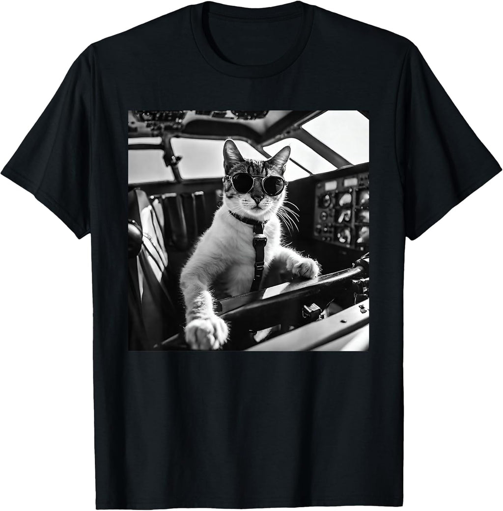 Humours Cockpit Cats And Aviation Airline Apparel