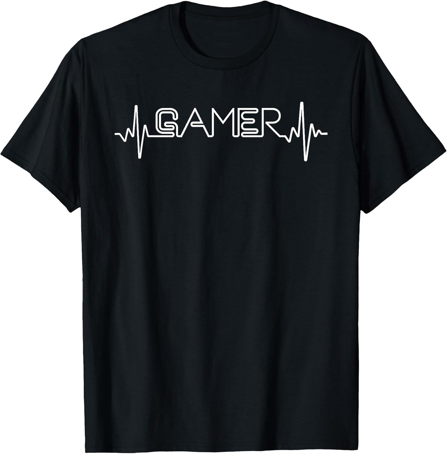 Funny Gaming Art for Men Women Kids Gamers Video Game Player T-Shirt Small