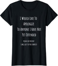 sarcastic funny tees