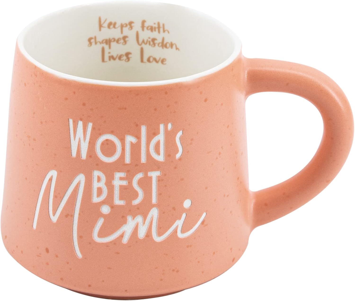COLLECTIVE HOME - Coffee Mug, Family Ceramic Tea Cup, Funny Gift for Mother's Day/Father's Day, 16 oz, Dishwasher and Microwave Safe, World's BEST Mimi
