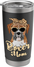 Boxer Mom - Dog Lover Animal Whisperer Veterinarian Stainless Steel Insulated Tumbler