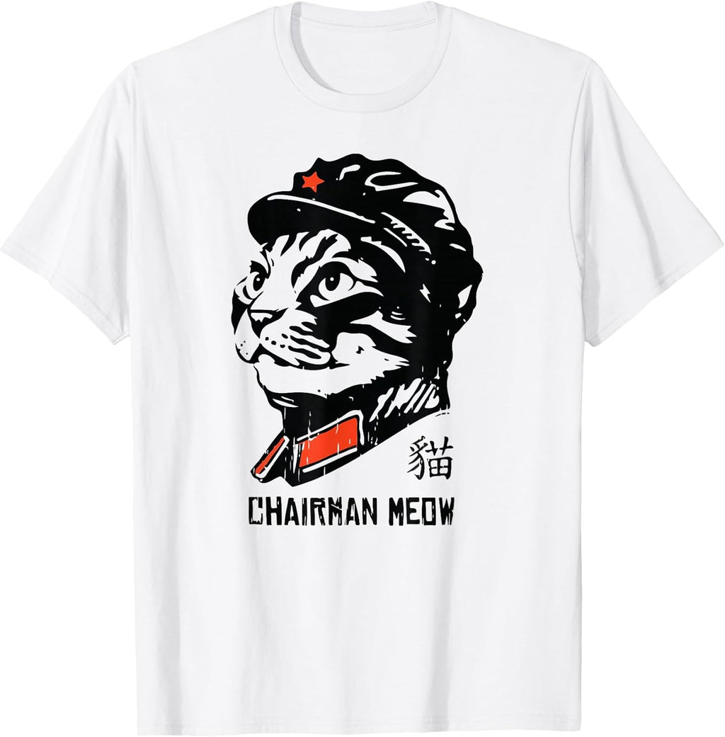 Vintage Chairmans Love Boss Meow Police Cute Cat