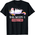 Being Awesome Is Exhausting Retro