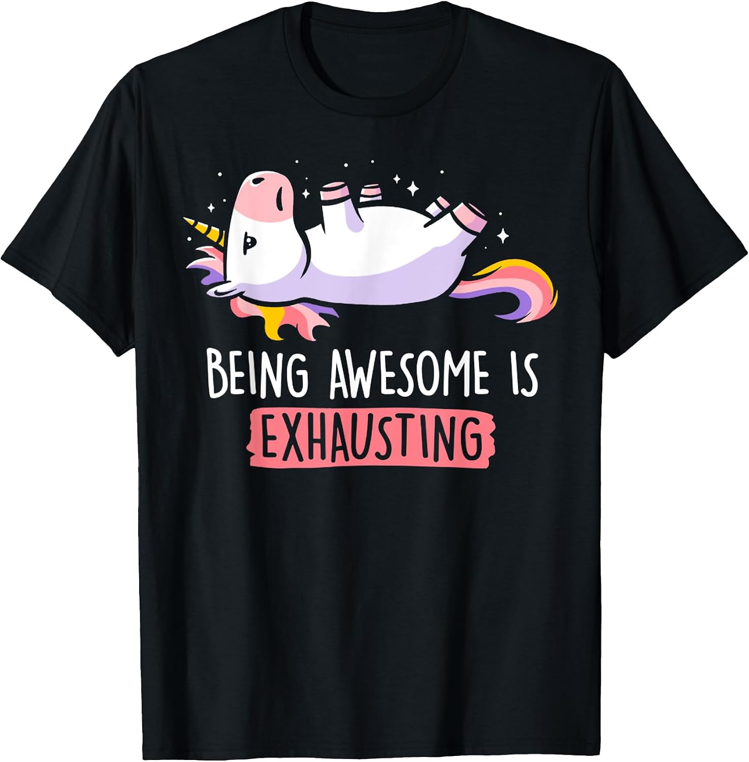 Being Awesome Is Exhausting Retro