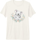 Cute Floral Sleeping Animals Kids Adults Designs