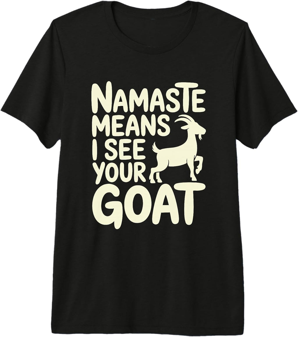 Goat Yoga Yogi Namaste Funny Yoga Class