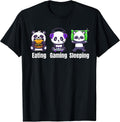 Eating Gaming Sleeping Panda Kids