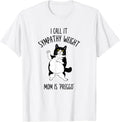 Hilarious Cat Lover Nine Lives Feline Owner Parent