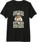 Funny Pizza Fitness Bear Gym Humor