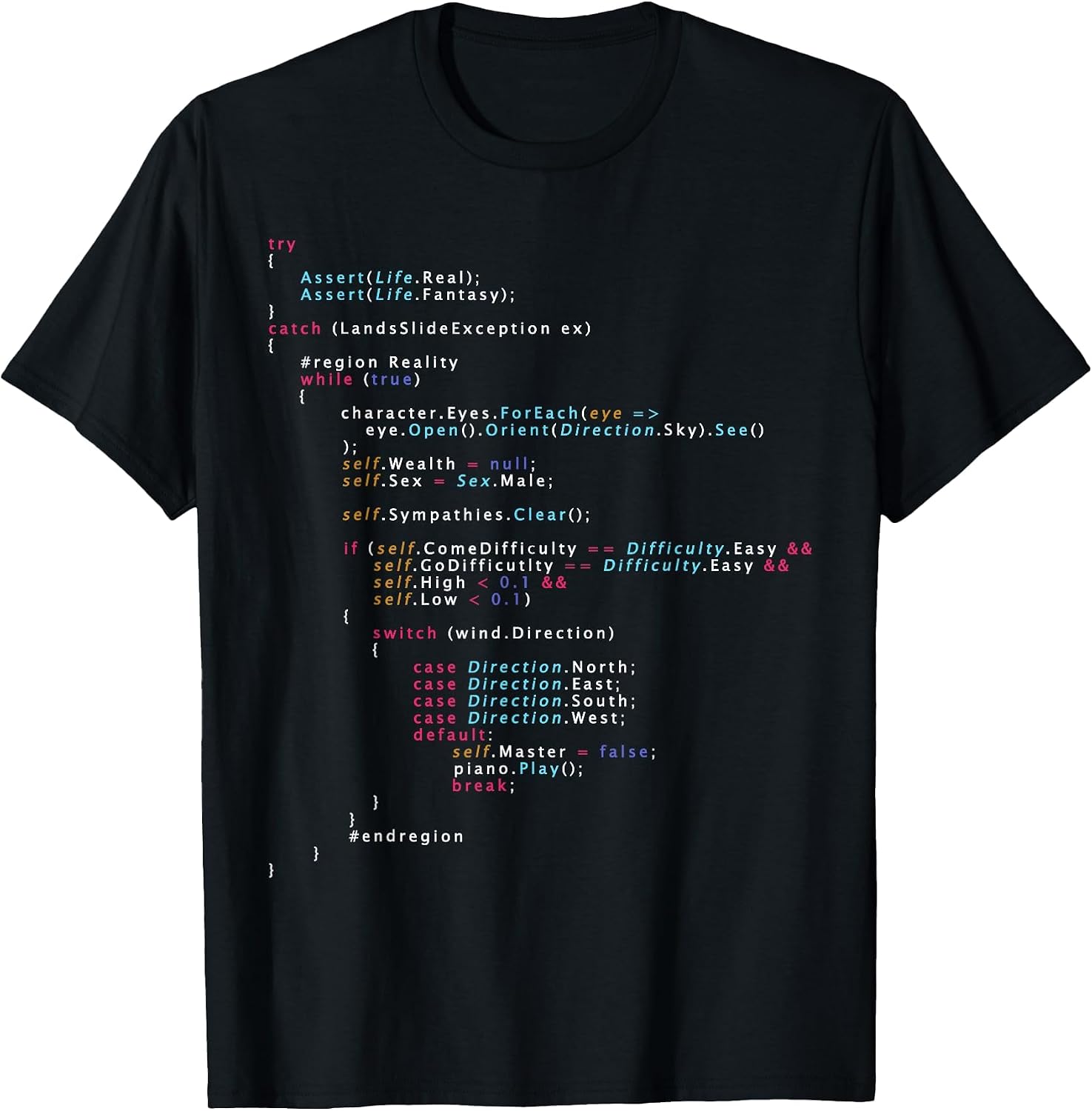 Programming and Coding Syntax Tees